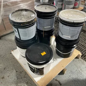 Pallet of Various Carpet and  Adhesive