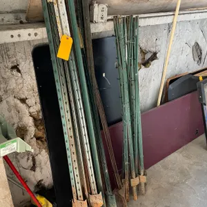 Pile of Steel T-Posts