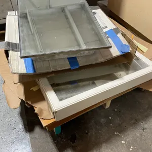 Pallet of Door Mirrored Cabinets