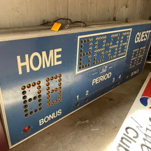 (2) Electric Score Boards