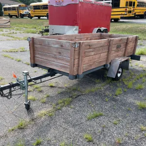 Single Axle Utility Tilt Trailer (No Title)