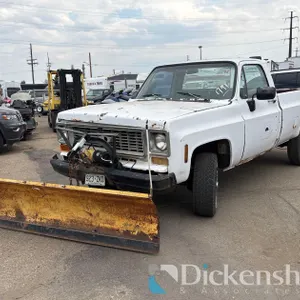 1973 CHEVROLET K10 TRUCK WITH PLOW, CKY1436121791, KEY