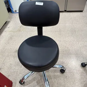 BLACK CUSHIONED FIVE STAR BASE LAB CHAIR