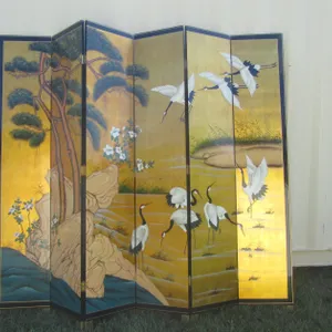 Hand Painted Room Divider