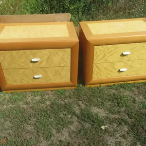 Pair Of 2-Drawer Night Stands