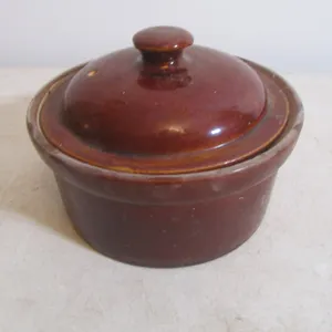 Stoneware Crock w/Lid
