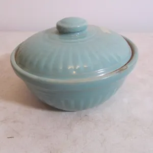 Vintage Stoneware Bowl w/Lid