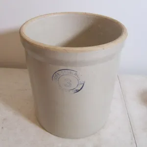 Pacific Stoneware Co. 3 Gallon Crock