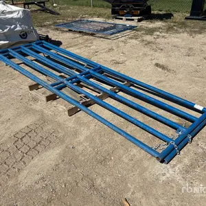 Quantity of (2) Zubot 12 ft x 3 ft 6 in Steel Livestock Gate