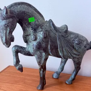 Very Heavy Cast-Iron Horse Sculpture