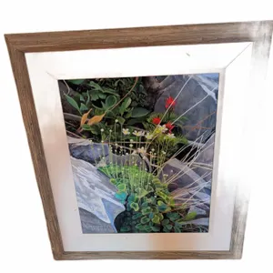 PPotapoff 2002 Original Framed Floral Painting, 30 x 26 Inches