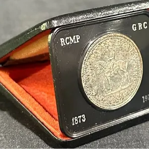1973 RCMP Centennial Commemorative .500 Silver Dollar in Case