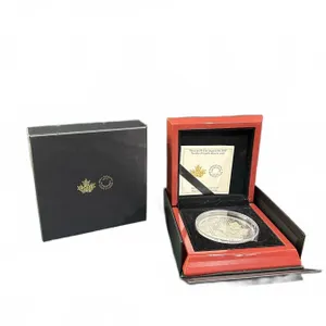 2023 Royal Canadian Mint $50 .9999 Silver Maple Leaf 35th Anniversary Coin 157.6g