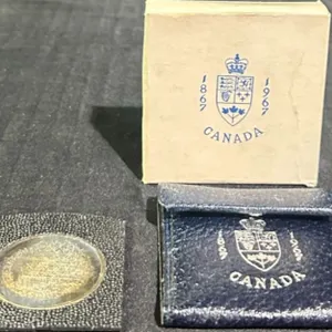 1967 Canada Centennial Confederation .925 Silver Medallion, 25g