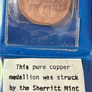 1976 Sherritt-Cominco Copper Process Medallion with Case