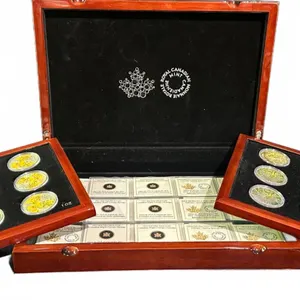 24 Canadian Royal Mint 'Seasons' .9999 Silver Coins, 1oz Each
