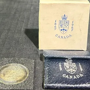 1967 Canadian Confederation Centennial .925 Silver Medallion, 25g