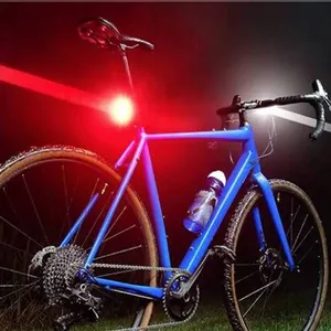 Pyro' Bicycle Light Set, USB Rechargeable, Ultra Bright, Bicycle Light, Front and Rear Bike Light, B