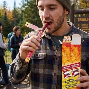 Slim Jim Mild Sausage Snack 659g (24 Pack)