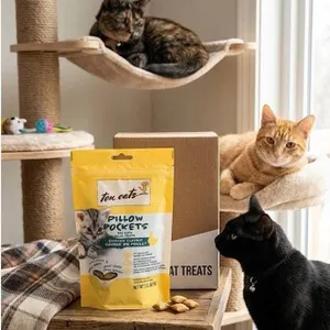 Ten Cats Pillow Pockets Chicken Flavor Treats 12 x 85g