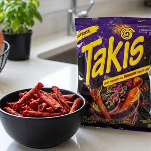 Takis Dragon Sweet Chili 18 x 90g Rolled Tortilla Chips