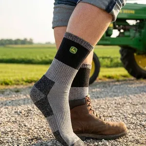 John Deere 6-Pack Crew Work Socks