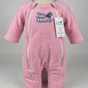 Baby Merlin's Magic Sleepsuit Small Pink