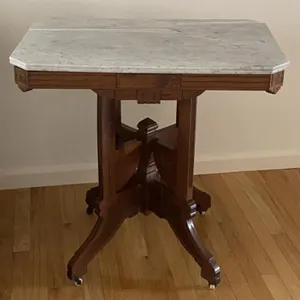 Marble Top Parlor Table