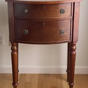 2 Drawer Cherry Nightstand