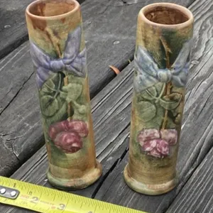 Matching Weller Vases