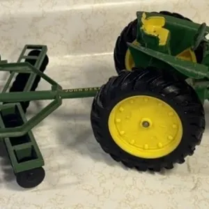 John Deere Tractor and Disk