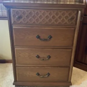4 Drawer Highboy Dresser