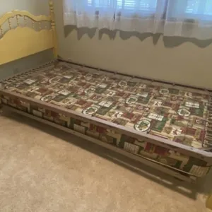 Twin Size Bed with Trundle