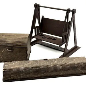 Hand-Made Wood Jewelry Boxes and Swing
- swing