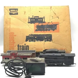 Vintage Marx Locomotive Engine, Marx Tin Train