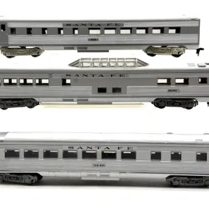Santa Fe HO Scale Passenger Cars : 500, 606, and