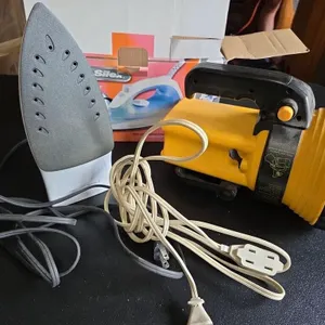 Iron and Flashlight