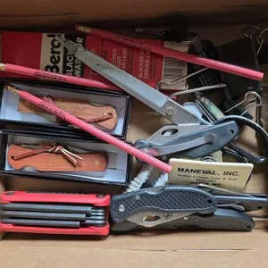 Pocket knives, Pencils, Allen Wrenches