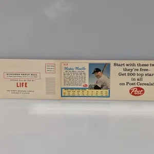 Mickey Mantle/Roger Maris Post Card
