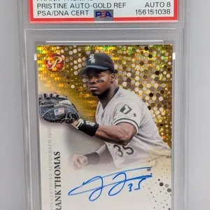 2022 Thomas Topps Pristine Gold Ref Auto/50 PSA 10