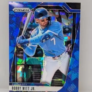 2025 Prizm Bobby Witt Jr Blue Cracked Ice