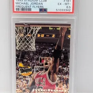 1993 Stadium Club Jordan Frequent Flyers PSA 6.5