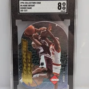1996 RC Rage #6 Kobe Bryant Collectors Edge SGC 8