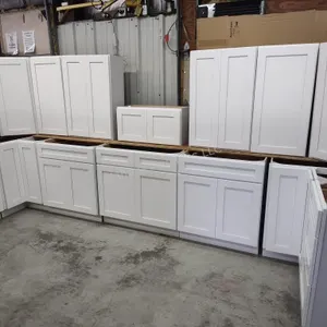 16pc Arcadia White kitchen cabinet set