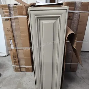 4pc Madison White 12" x 42" upper cabinet set