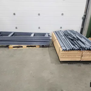 (2) Pallet of Shelving Parts and Misc.
 UNRESERVED