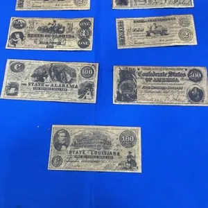 Reproduction confederate bills