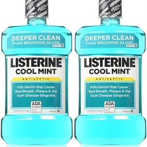 Listerine Cool Mint Antiseptic Mouthwash 50.7oz...