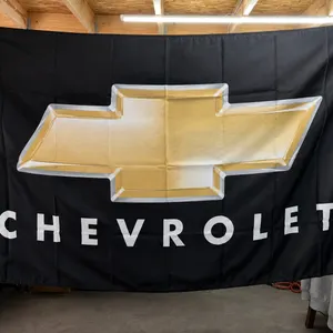 Chevrolet Bowtie Logo Flag