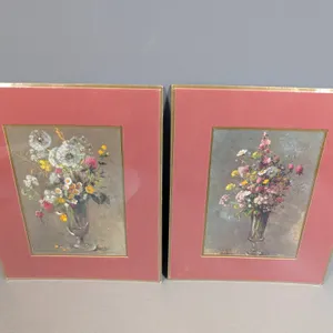 Pair of R. Hauser Floral Prints